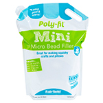 Poly-Fil Mini Micro Bead Filler Net Volume: 0.28 Cubic Feet or 8 Liters